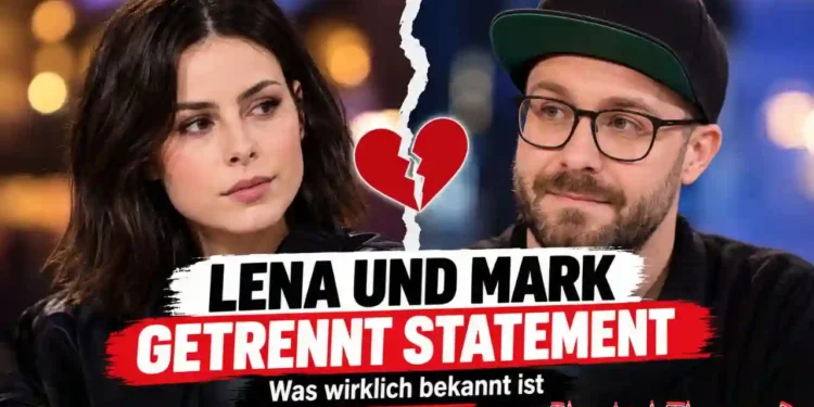 Lena und Mark getrennt Statement